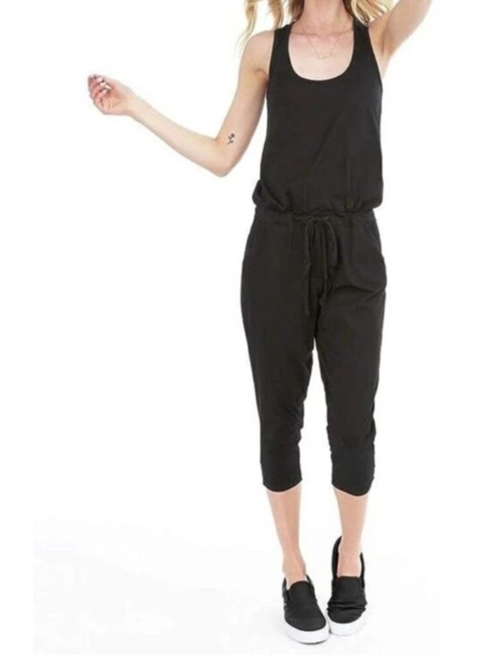 Bobi Los Angeles - Cropped Jumpsuit - XS